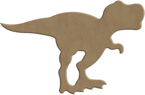 Gomille MDF Figuur 13x9 cm T-Rex