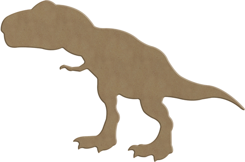 Gomille MDF Figuur 23x15 cm T-Rex