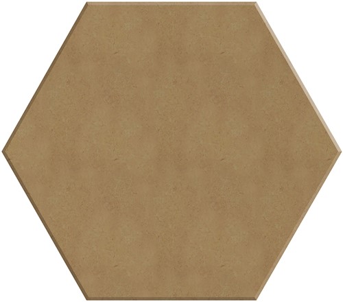 Gomille MDF Figuur 11x10 cm Hexagon d: 5mm