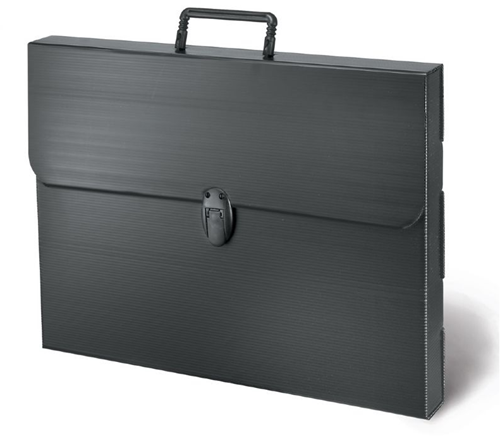 Mapac Polylite Storage Folder A4 Black