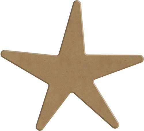 Gomille MDF Figuur 13x12 cm Zeerster
