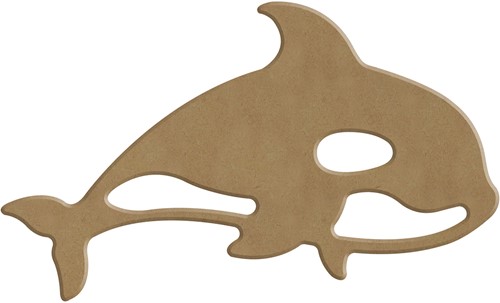 Gomille MDF Figuur 15x9 cm Orka