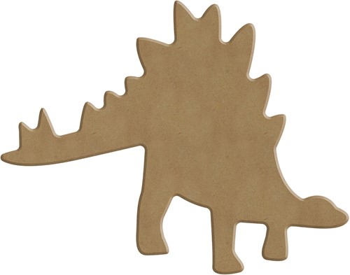 Gomille MDF Figuur 15x12 cm Stegosaurus