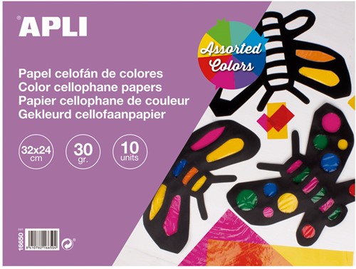 Apli Cellofaanpapier Blok 21x24 cm 10 vel
