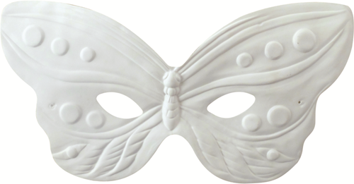 GC Plastic Masker Vlinder 22x12 cm
