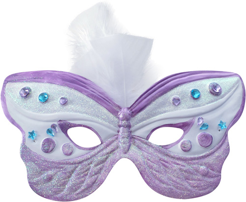1 EMBOSSED BUTTERFLY MASK-3