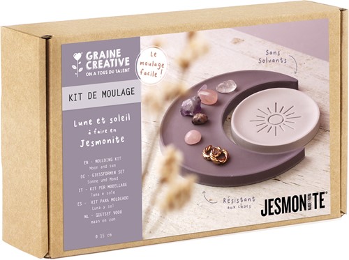 GC Jesmonite DIY Kit Tray Moon and Sun-3