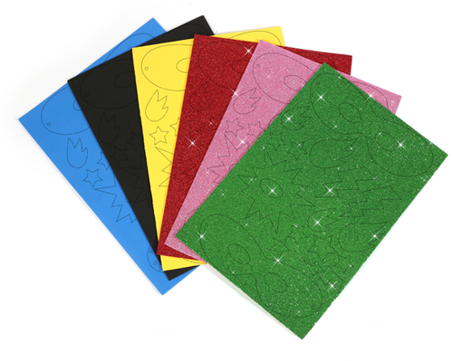 GC EVA Foam Superhelden Maskers Set A4