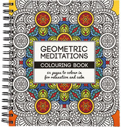CC Mindfullness Colouring Book, geometric, size 19,5x23 cm, 64 , 1 pc