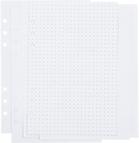 CC Bulletjournal Pagina's Dots 142x210 mm 36 stuks