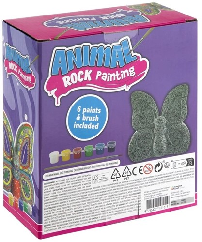 Butterfly Stone Painting Craft Set-2