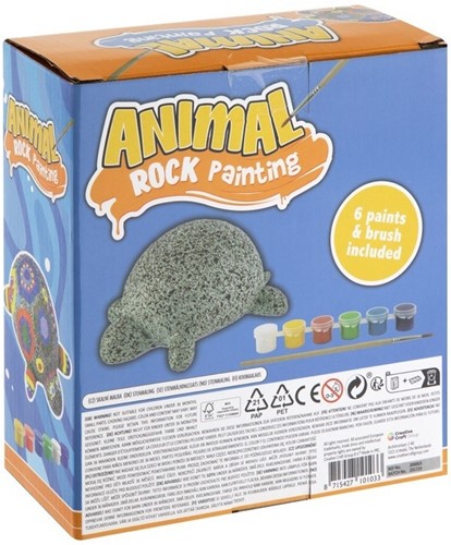 Knutselset Schildpad Steen Verven-2