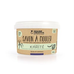 DIY - BASE FOR MAKING SOLID SOAP - KARITE - 500GR POT