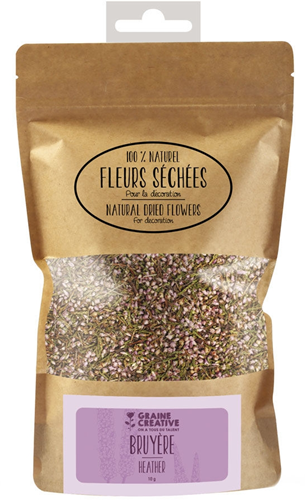 BAG 15G DRY FLOWERS DECO HEATHER 