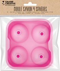4 SPHERES SOAP MOLD