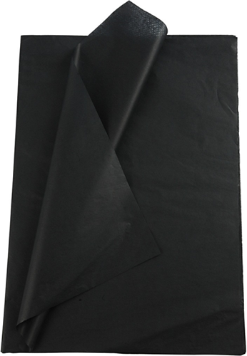 CC Tissuepapier 50x70 cm Zwart 10 vel