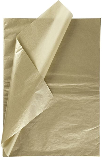 CC Tissuepapier 50x70 cm Goud 6 vel