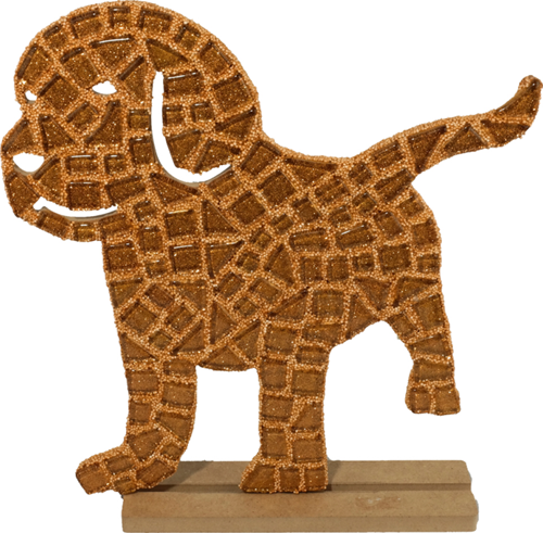 Mosaic package Dog Brown 27 cm