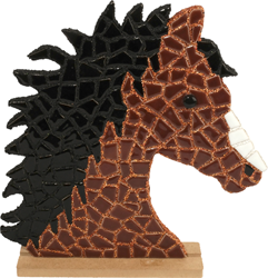 Mozaïekpakket Paardenhoofd 26 cm