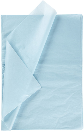 CC Tissuepapier 50x70 cm Lichtblauw 25 vel