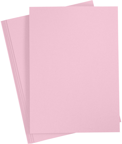 CC Gekleurd Karton A4 Paars Roze 20 vel
