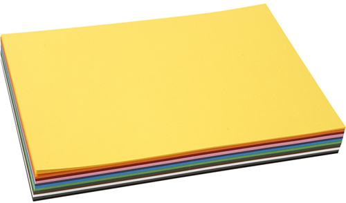 Colortime Gekleurd Karton A4 180 gr 120 vel