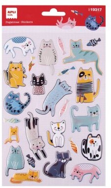 Apli Stickers Meow! 25 stuk