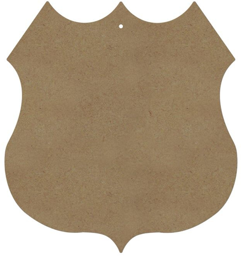 Gomille MDF Schild 23x25 cm