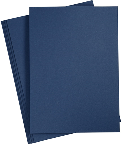 Happy Moments Gekleurd Papier A4 110 gr Blauw 20 vel