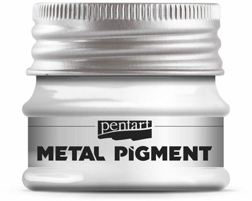 Pentart Metal Pigment Zilver 8 gr