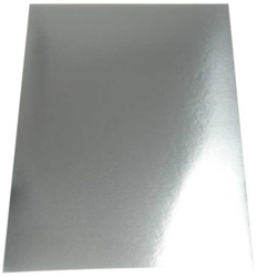 CC Metallic Foliekarton A4 Zilver 10 vel