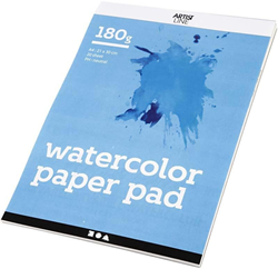 CC Aquarelblok A4 180 gr Wit 20 vel