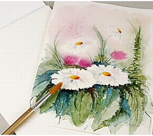 CC Watercolour block, white, A5, 148x210 mm, 180 g, 20 sheet/ 1 pc-2
