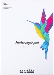 CC Papierblok Marker A5 120gr 30 vel