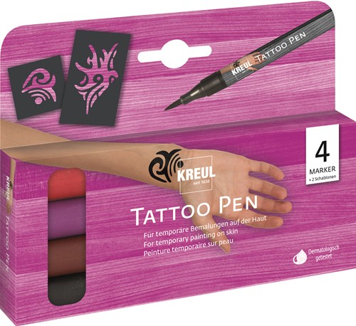 Kreul Tattoo Pen Tribals Set