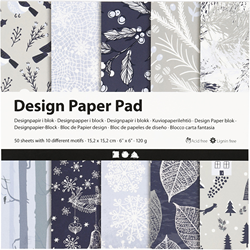 CC Design Papier Blok 15,2x15,2 cm 50 vel