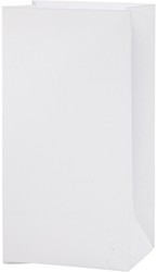 Papieren Zakken 17x6x9 cm Wit 10 stuks
