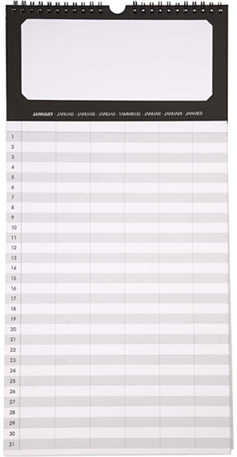 CC Familiekalender 22 x 45 cm