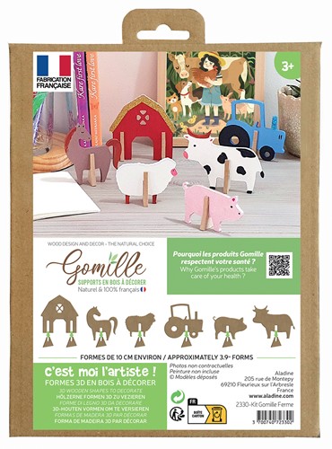 Gomille MDF Figuren Set Boerderij