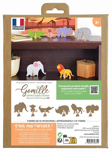 Gomille MDF Figuren Set Savanne