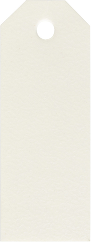 Manila Labels 3x8 cm Off-White 20 pieces