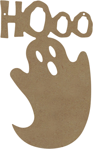 Gomille MDF Hanger Spook Hooo