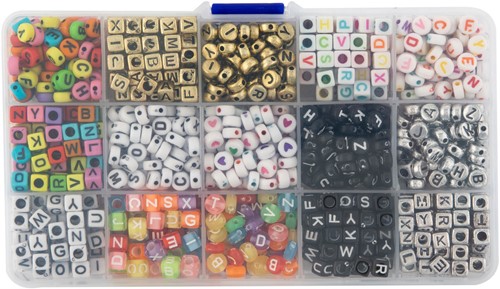 Grafix Letter Beads in Storage Box