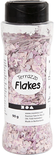 CC Terrazzo flakes, purple, 90 g/ 1 tub-2