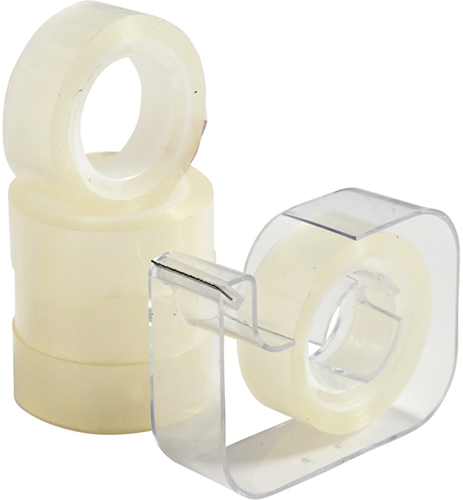 CC Tape met Dispenser 15mm 5 stuks