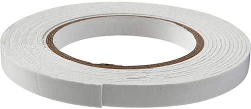 CC 3D Tape, W: 12 mm, thickness 2 mm, 5 m/ 1 roll