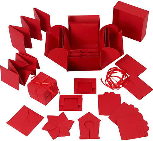 CC Explosion Box 12x12 cm Rood