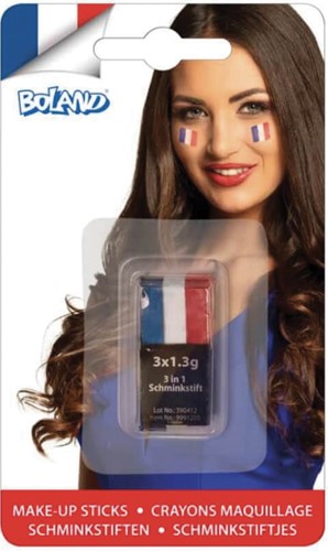 Schmink Stick Nederlandse Vlag Rood Wit Blauw