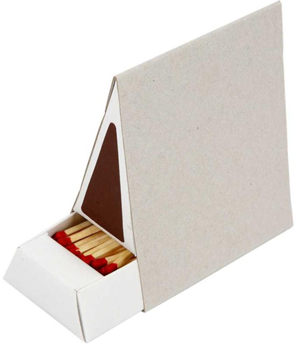 CC Matchbox, size 8,5x5x9,5 cm, 10 pc/ 1 box
