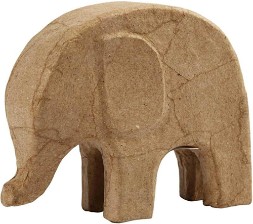 CC Papier Maché Olifant 14 cm